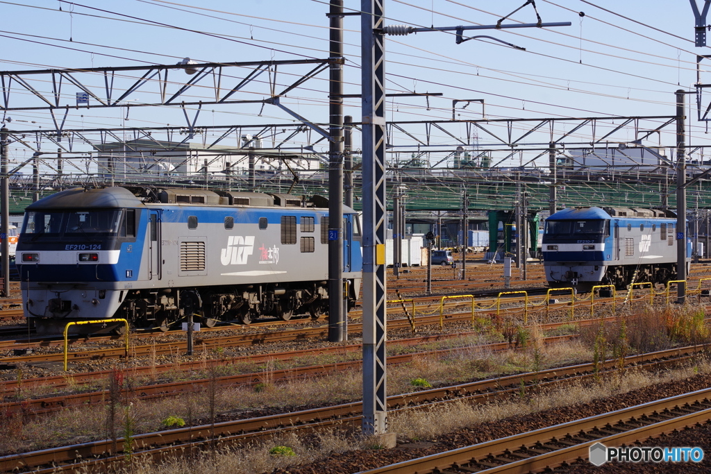 稲沢駅にてEF210