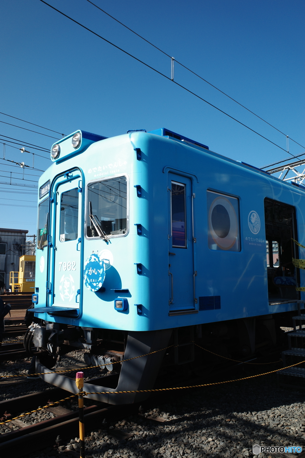 加太さかな線のめでたいでんしゃ　かい