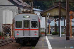 家山駅にて7200系