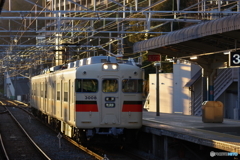 須磨駅にて山陽電鉄3000系