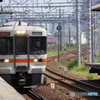 枇杷島駅にて313系