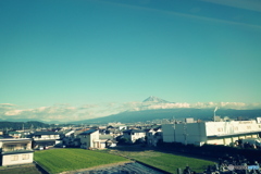 新幹線の車窓から