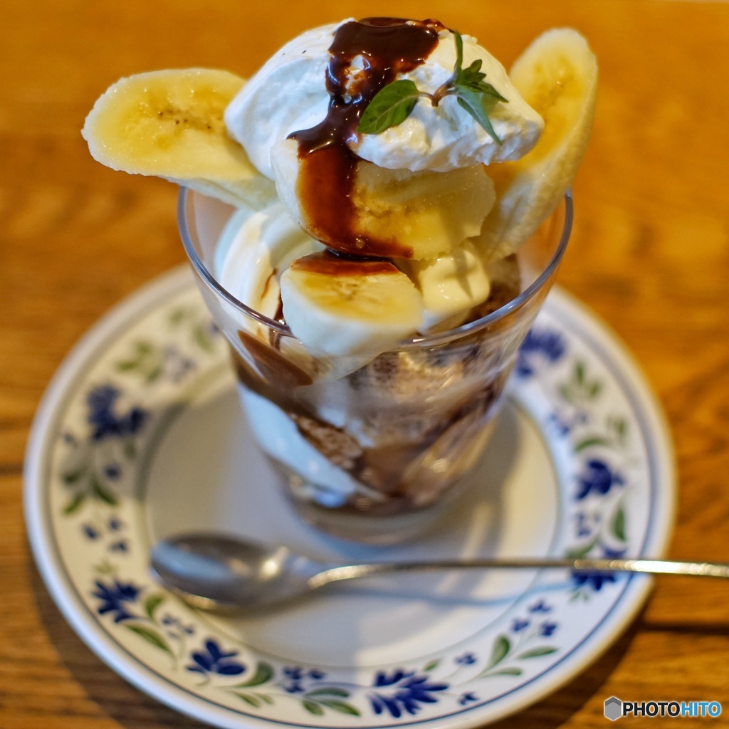 ミニチョコバナナパフェ