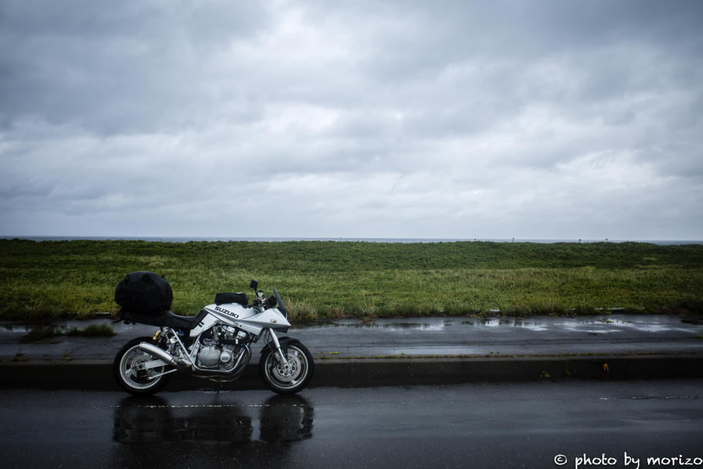 雨のオロロンライン