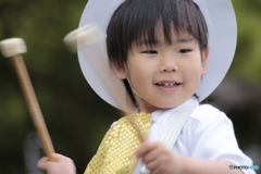 無邪気な笑顔