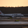 冬の新千歳空港_JAL