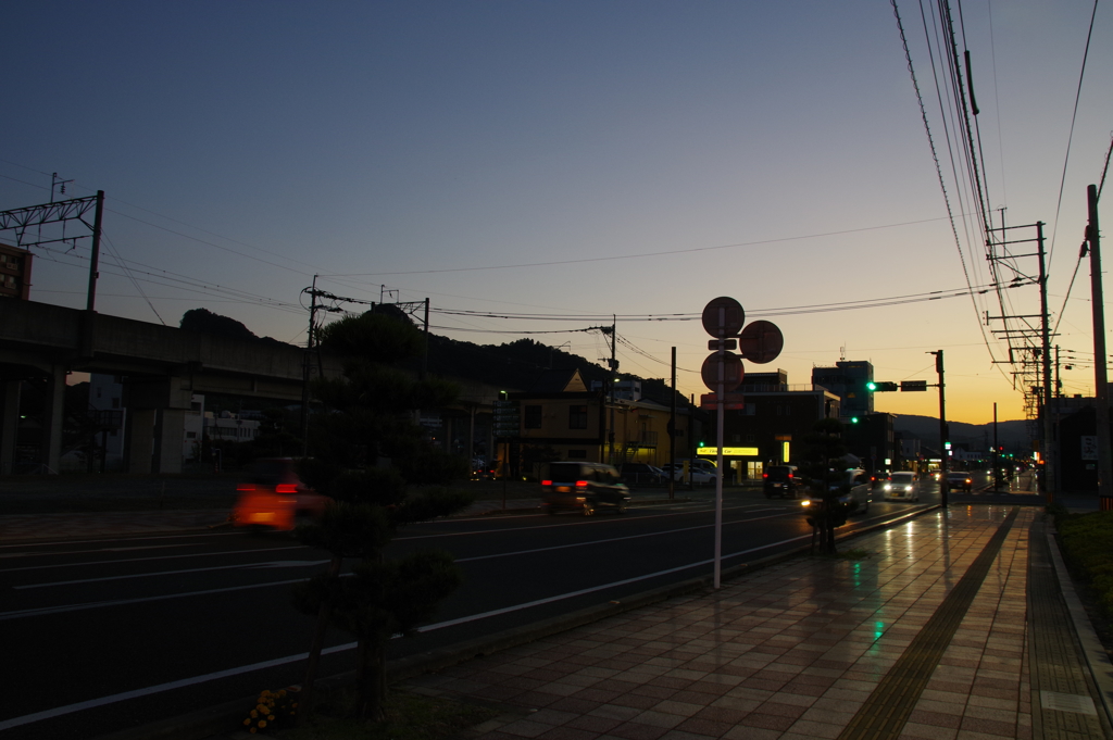 私の帰り道