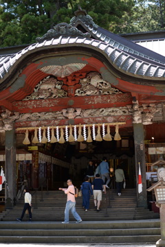 北口本宮冨士浅間神社 拝殿