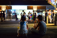 賑わう夏祭り