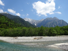 初夏の上高地