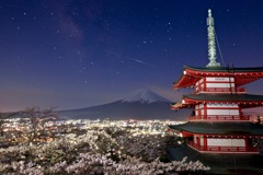富士山・桜・五重塔+α