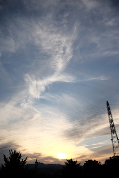 夕暮れ前