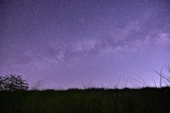 秋吉台の天の川