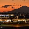 羽田の富士山