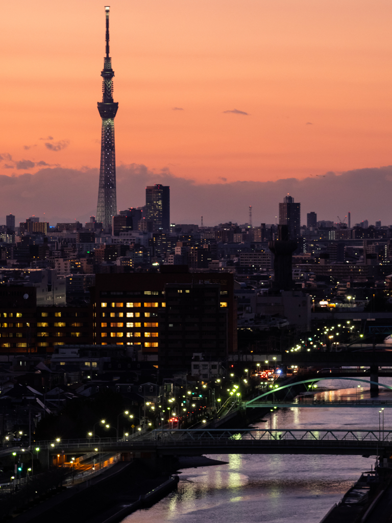 浦安夕景