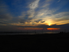 夕焼け(江川海岸)