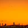 横浜・羽田方面夕景