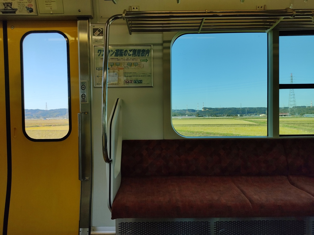 のどかな車窓