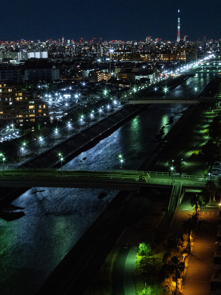 浦安夜景 By くるるぐんそー Id 写真共有サイト Photohito