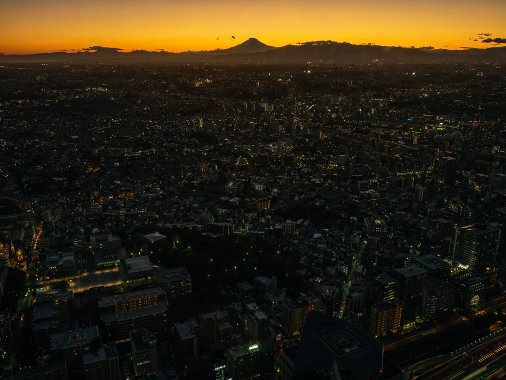 横浜夕景