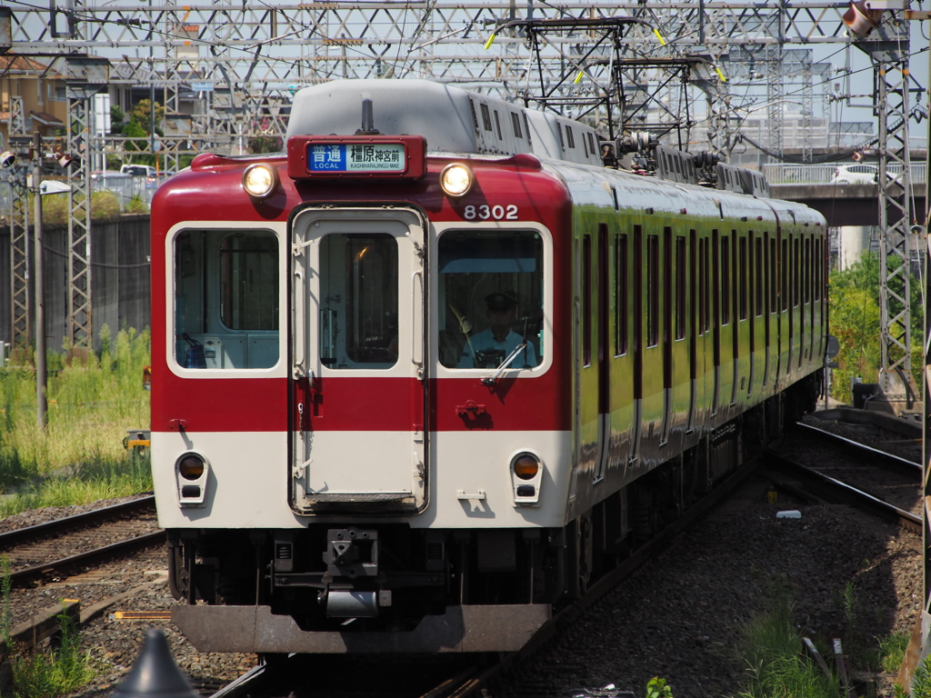 近鉄京都線 普通 8400系(高の原)