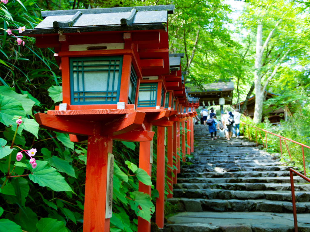 貴船神社 本宮参道1