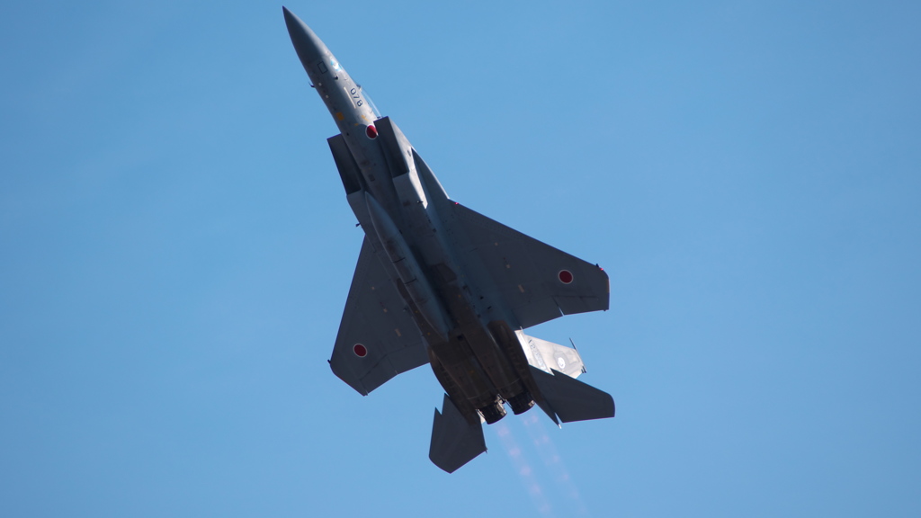 F-15機動飛行1(岐阜基地航空祭2018)