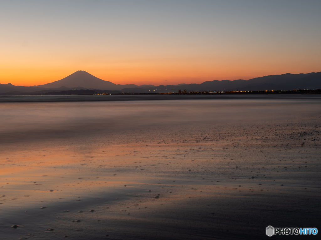 鵠沼夕景