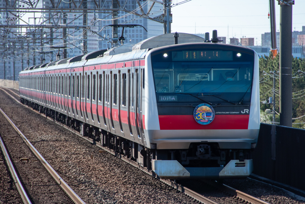 京葉線全通30周年記念HM(第3弾・10号車側)付 ケヨ503