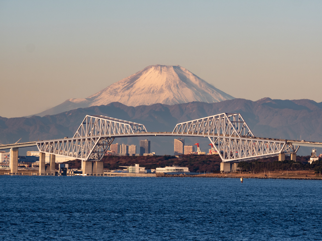 富士山＆ゲートブリッジ