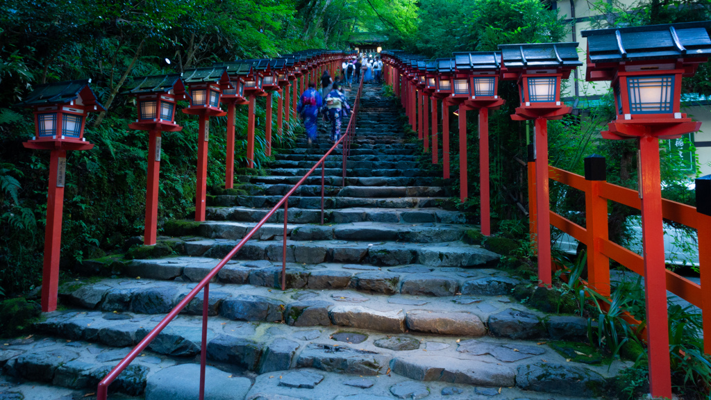 貴船神社 本宮参道2