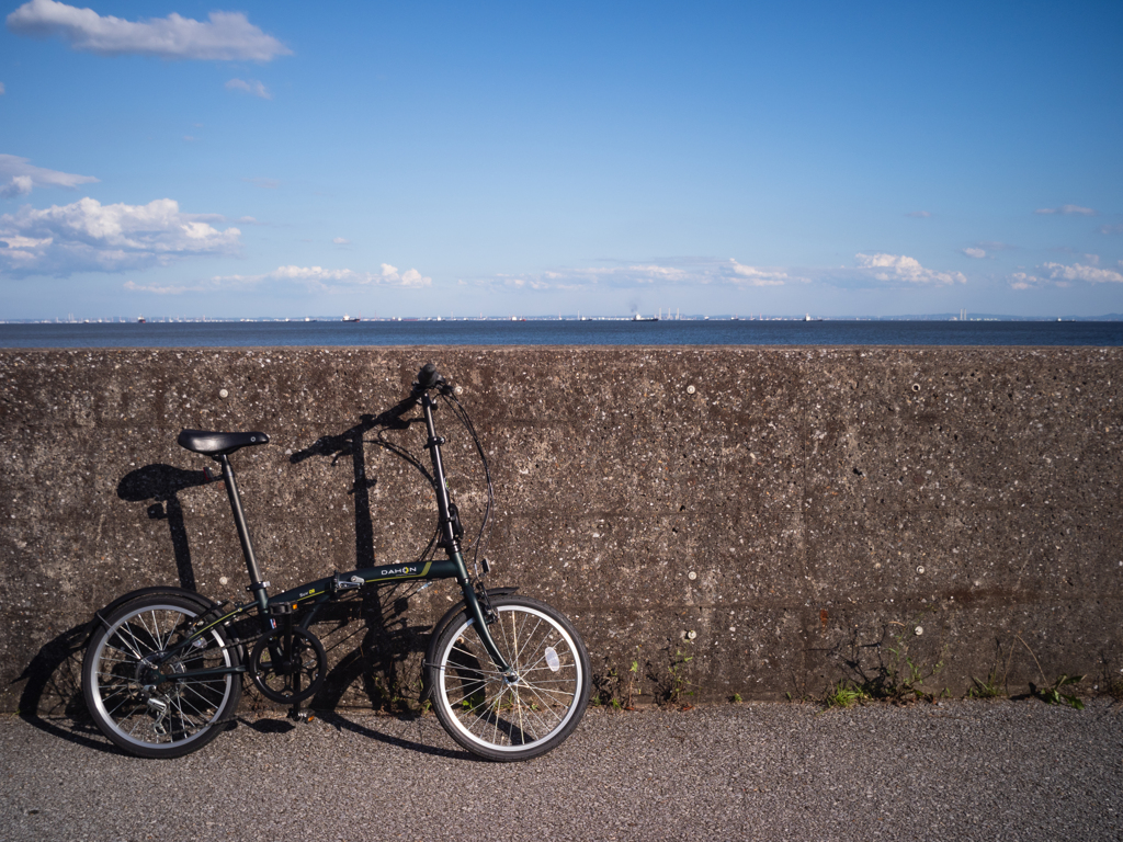 近所サイクリング