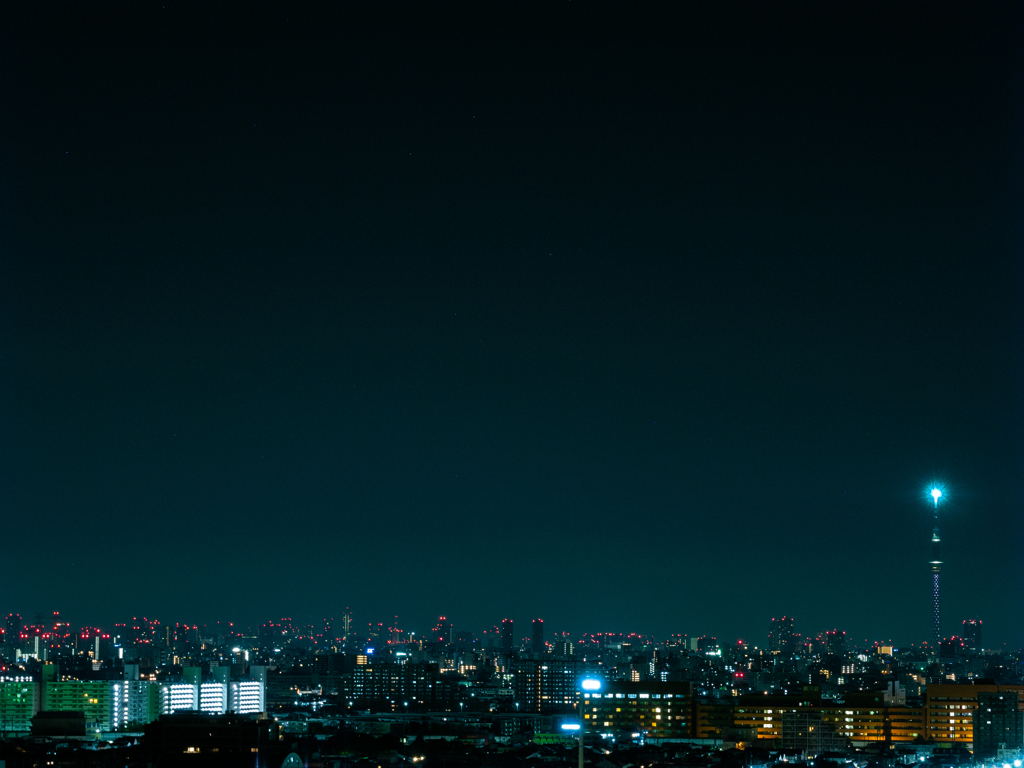 いつもの夜景