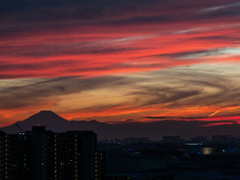 今日の夕焼け 20221011