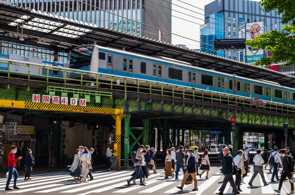 有楽町駅前交差点