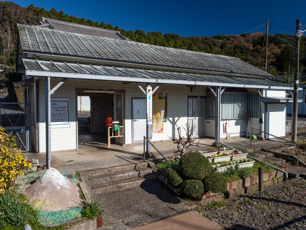 上総亀山の亀と山