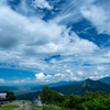 湯沢の夏空