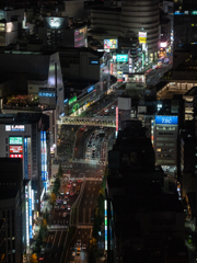 国道20号 甲州街道 俯瞰夜景