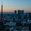 東京夕景 この景色もあと1か月