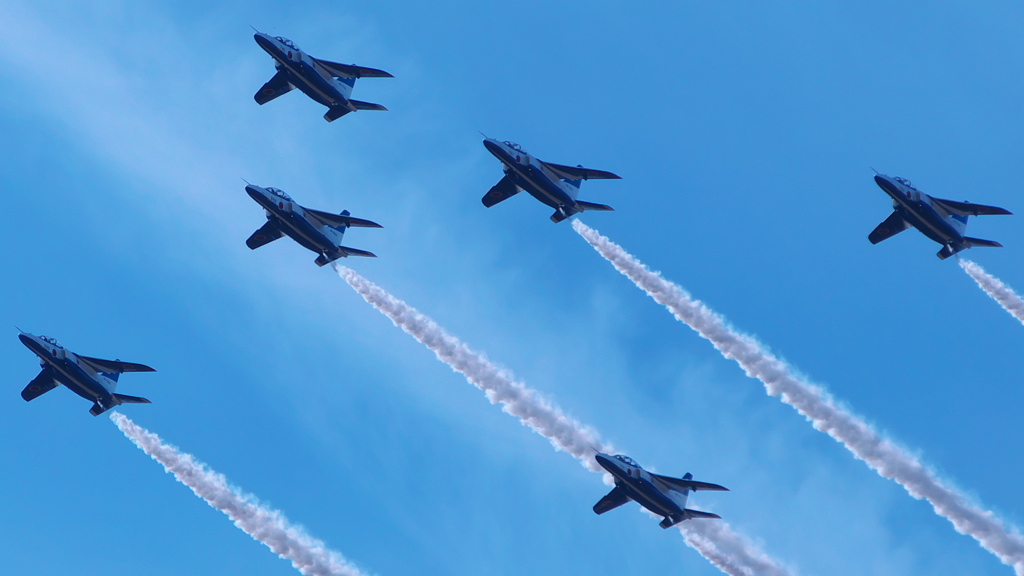 ブルーインパルス1(岐阜基地航空祭2018)