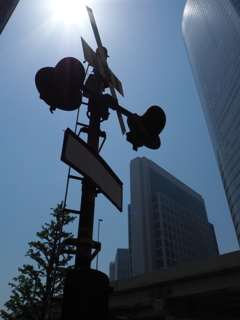 旧国鉄汐留駅踏切
