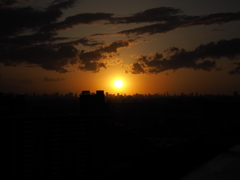太陽(夕焼け)