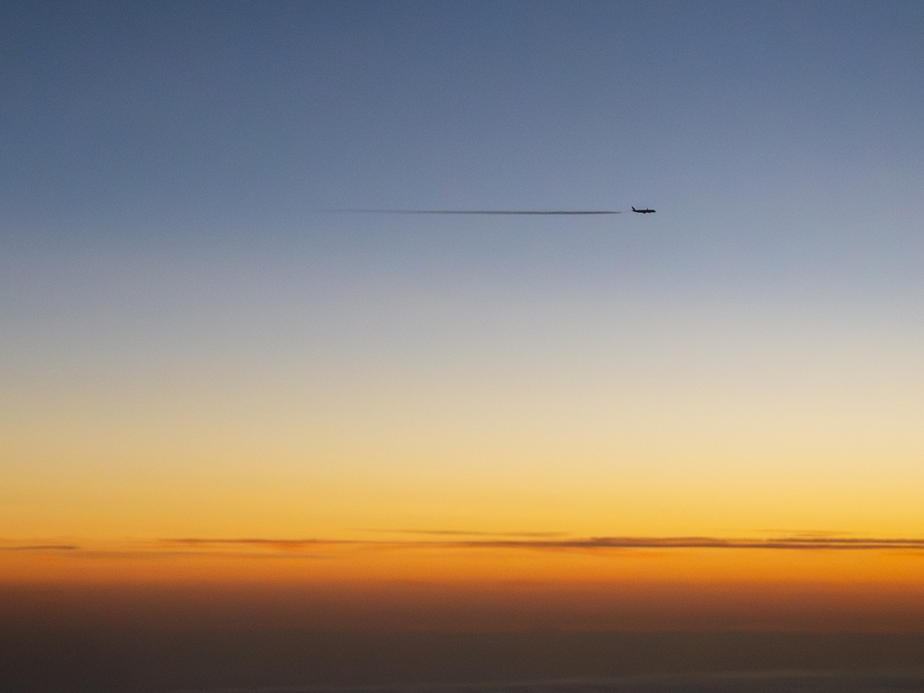 30000ftのすれ違い