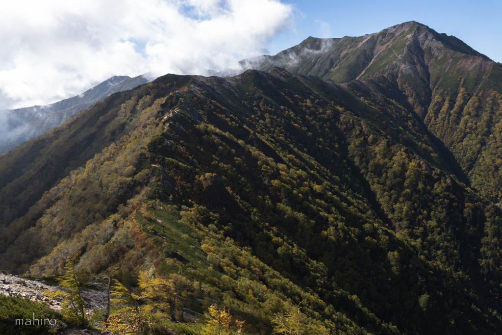 北アルプス縦走#35　大天井岳→中房温泉登山口