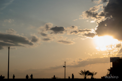6月の夕空。"#1