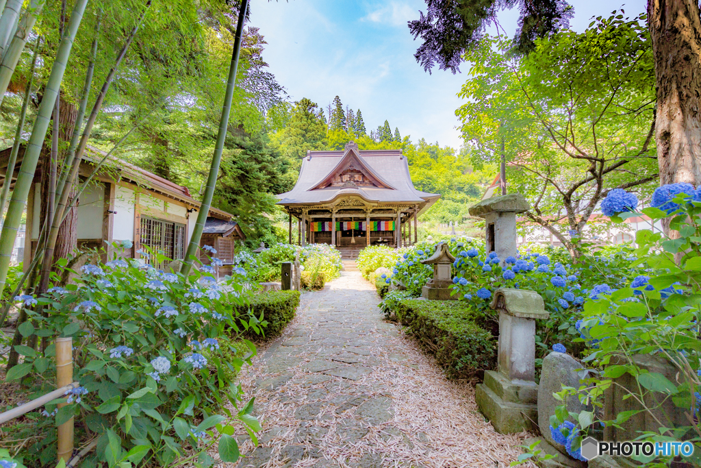 夏 米沢市 堂森善光寺 By Takental Id 写真共有サイト Photohito