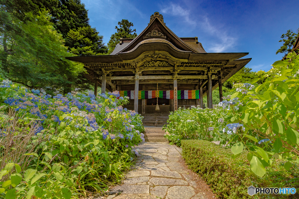 【夏】米沢市　堂森善光寺　②