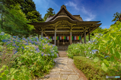 【夏】米沢市　堂森善光寺　②