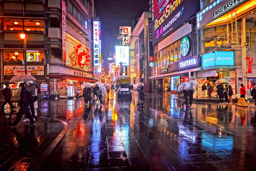 繁華街