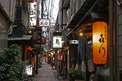 街の灯りがともる頃